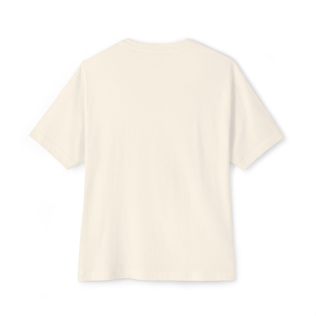 Boxy Tee — Minimalist Sparkle Star Graphic